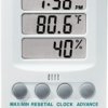 Extech moisture and temperature meter, 445702