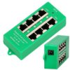 Gigabit Poe Injector Aktywny, 4 Porty Gigabit 802.3At/Af, Mode A Extralink 4...