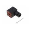 Złącze zaworowe GDM-3009-J wtykżeński 4pin(3+1)250V16A IP65