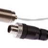 IB186051 Czujnik indukcyjny, M18x1, podtynkowy, podłączenie do wzmacniacza, wtyczka kabla M12 5m PTFE