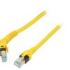 Patch cord S/FTP 6a linka Cu PUR żółty 2m 27AWG Żyły: 8 09488447745020