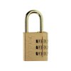 Master Lock 630EURD Brass Finish 30mm 3-Digit Combination Padlock