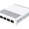 Switch 1x RJ45 1000Mb/s, 4x SFP+ MikroTik CRS305-1G-4S+IN