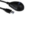 StarTech.com USB3SEXT5DKB Desktop SuperSpeed USB 3.0 Cable - A To A M/F 5 ft Blk