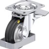 Blickle 938387 L-RD 100R-ST-FS Rolka obrotowa z blachy stalowej Średnica koła: 100 mm Maksymalne obciążenie: 100 kg 1 sz