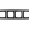 Simon 54 Nature Ramka poczwórna szkło BURZOWA CHMURA DRN4/72