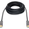 Kabel połączeniowy HDMI Hybrydowy Premium HighSpeed Ethernet 4K 60Hz UHD Typ HDMI A/HDMI A M/M 15m AK-330125-150-S