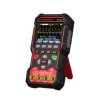 HT180A 3-winowy oscyloskop multimeter generator sygnału dualny kanał 3,2-calowy kolorowy LCD 4000mAh akumulatorowy zapis fal