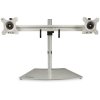 StarTech.com ARMDUOSS Dual Monitor Stand - Ergonomic Free Standing Dual Monitor