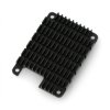 Radiator aluminiowy do Raspberry Pi CM4 Compute Module 4 z taśmą termoprzewodzącą - czarny