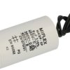 Kondensator; silnikowy (rozruchowy); I150V560K-G1; MKSP; 6uF; 450V AC; fi 30x53mm; z przewodami; Miflex; RoHS