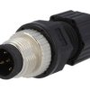 Złącze M12, męskie, PIN:5, wtyk, proste, 250V M12A-05BMMA-SL8001
