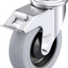 Blickle 921784 LER-POES 125KA-FI-SG Rolka obrotowa z blachy stalowej Średnica koła: 125 mm Maksymalne obciążenie: 150 kg