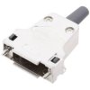 Encitech 7960-0205-01 D-SUB Housing 9-Pin Metal Silver Robust 180°