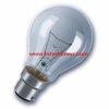B22d 110/130V 60W klar A55/Al Bellight 0439