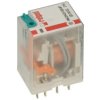 Przekaźnik; elektromagnetyczny przemysłowy; R4N-2014-23-1024-WT (860409); 24V; DC; 4 styki przełączne; 6A; do gniazda; Relpol; R
