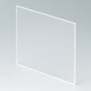 Front plate, acrylic glass, (W x H) 90.6 x 90.6 mm, transparent, B6134331
