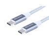 Kabel USB-C Wtyk-Wtyk MYWAY 1,2m 3,4A Oplot