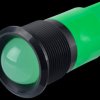 Q22P1BXXG24AE Indicator LED, 24 V AC/DC, 22 mm, FASTON, green/BlC