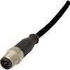 Przewód czujnik-siłownik ze złączem Złącze M12 liczba rdzeni 4 długość 10m Rodzaj A Żeńskie Złącze B Złącze M12