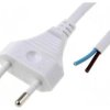 S1-2/05/1.8WH Kabel: 2x0,5mm2, CEE 7/16 (C) wtyk, 1,8m