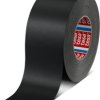 Fabric tape, 100 x 0.31 mm, acrylic coated fabric, black, 50 m, 04651-00682-00