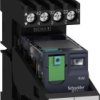 Schneider Electric RXM2AB2BDPVM Przekaźnik THT 24 V/DC 10 A 2 zestyki przełączne 30 szt.
