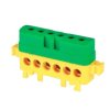 Listwa przyłączeniowa izolowana LPI-6z/g 6-otworów 76A IP20 zielono żółta A18-0051