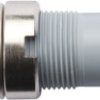 4 mm socket, screw connection, mounting Ø 12.2 mm, CAT III, gray, SAB 6922 AU / GR