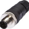 Vk003028, Złącze Kablowe O3-6,5Mm, 4A, 240V, -25-90C, M12 Męskie 4Pin, Ip67, Pbt