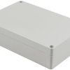 PC enclosure, (L x W x H) 180 x 120 x 45 mm, light gray (RAL 7035), IP68, 1554HL2GY