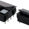 Battery compartment, plastic, (L x W x H) 70.2 x 65 x 32 mm, black, for 2 x 9V block (6LR61, 6AM6.522) or 4 x mignon (LR6, R06,