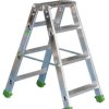 Drabina schodkowa l. stopni: 4 Aluminium FIMM