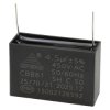 Kondensator rozruchowy do silnika 4.5uF 450VAC B class CBB61 do druku