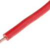 LGY1X0.5R Linka miedziana w pojedynczej izolacji (cena za mb) czerwona, 0.50mm2, napięcie 300V
