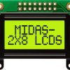Wyświetlacz alfanumeryczny LCD, , Alfanumeryczny, Midas