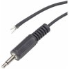 VOLTCRAFT XLAC35DG 3.5mm audio jack Jack plug 3.5mm Open cable ends Mono
