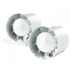 Wentylator kanałowy fi 150 230V 30W 305m3/h 40dB o przepływie mieszanym standard biały 150VKO1