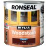 Ronseal 38681 10 Year Woodstain Teak 750ml