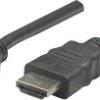 kabel HDMI Manhattan 308816, 1.00 m, czarny