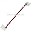 Konektor do taśm LED łącznik 8mm kabel