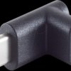 BS13-40002 USB 3.1 adapter, C plug to C socket, 90° left/right