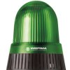 Sygnalizator akustyczny z lampą sygnalizacyjną 115 →230 V Zielony AC IP65 Montaż podstawy 98dB