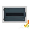 Rozdzielnica podtynkowa 12 modułowa 1x12M drzwi pełne IP40 ECONOMIC BOX RP N+PE 2513-01 ELEKTRO-PLAST NASIELSK