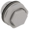 Zaślepka do dławnic kablowych M25 Poliamid Szary do Dławik śruby kablowej Lapp średnica otworu 25.3mm Gwintowany