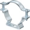 Spacer clamp, max. bundle Ø 53 mm, steel, galvanized, (L x W) 84 x 16 mm, 1362784