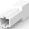 Insulating housing for 6.35 mm, 1 pole, PA, UL 94V-2, natural, 480053-3