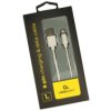 Kabel; USB; CC-USB2-AMLM-W-1M; wtyk Lightning; wtyk USB-A; 1m; biały; okrągły; PVC; Gembird; RoHS
