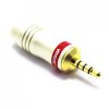 Wtyk Jack 3,5 4 Polowy Perłowy 6mm JW930 Vitalco