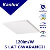 Panel LED natynkowy BLINGO UAIO SRM40W 60 max 4370lm 3000/4000/6500K IP20 Ikl. Ra90 5 lat Gwar. biały 39231